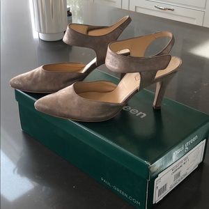Paul Green metallic heels